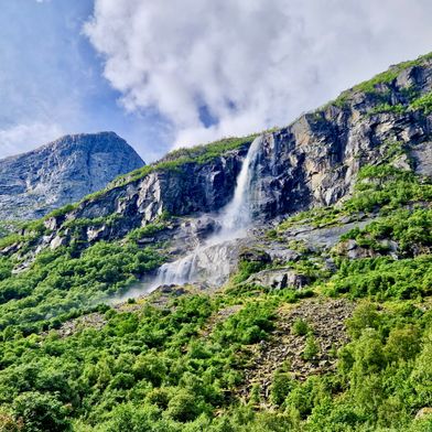 Waterval bij Melkevoll